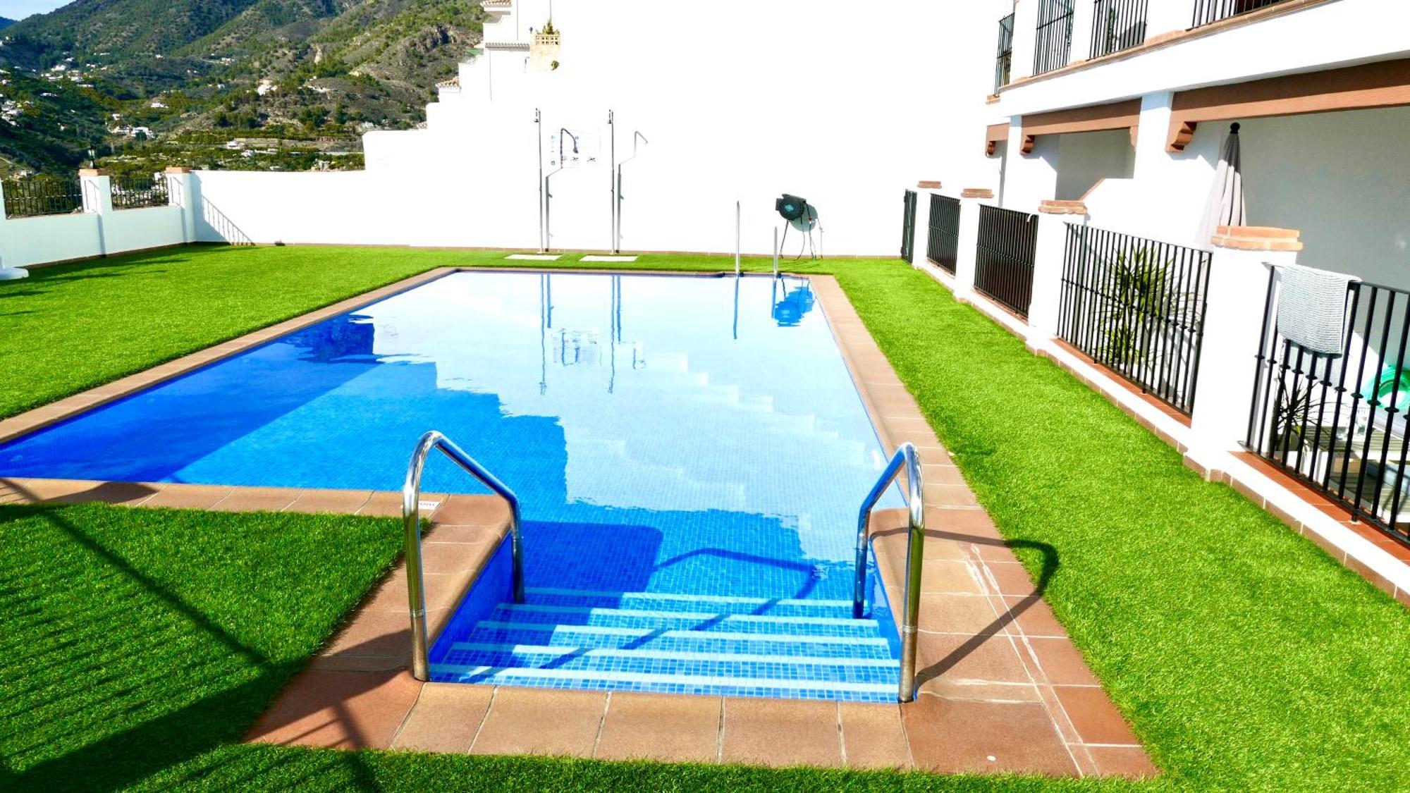 Casita Frigiliana - Stunning New Apartment With Views With Private Parking Space Exterior foto